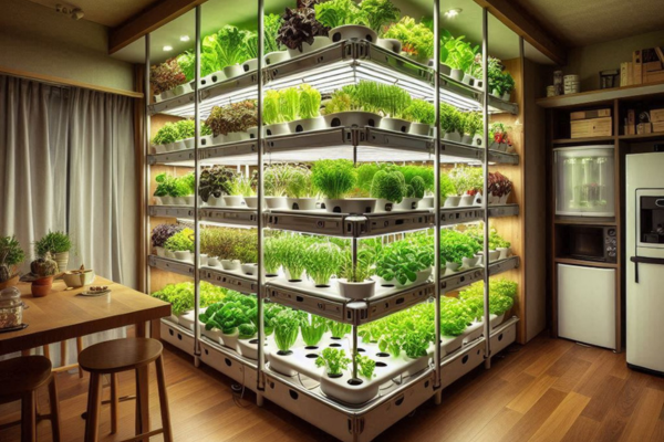 A iluminação é parte fundamental para a qualidade das plantas